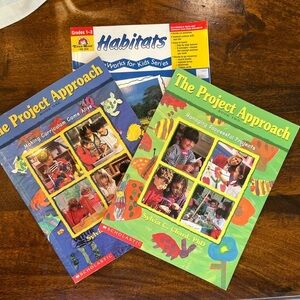 The Project Approach Book Bundle and Scienceworks Habits Homeschool TPT Books
